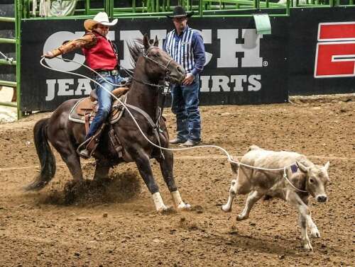 Mancos’ Quincy Morgan-Montoya earns reserve all-around champion at College National Finals Rodeo
