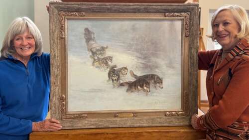Mancos artist’s sled dog painting headed to American Kennel Club museum in NYC