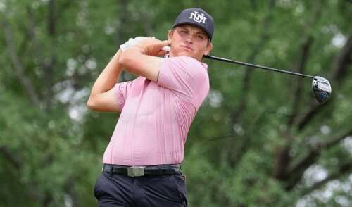 MCHS graduate Thayer Plewe finishes outstanding freshman golf season at UNM