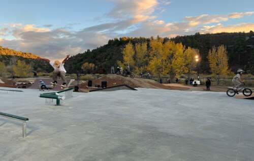 Dolores launches Bike and Skate Park with night ride