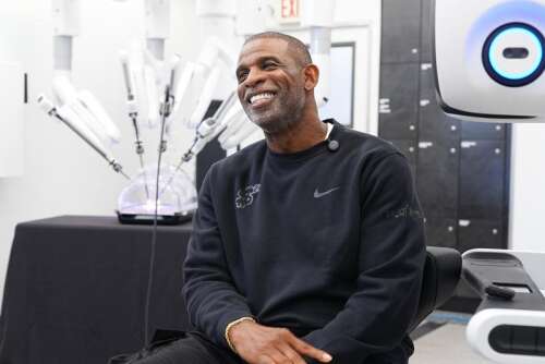 Deion Sanders says he feels like his old self a year after surgery: 'I consider myself cancer-free'
