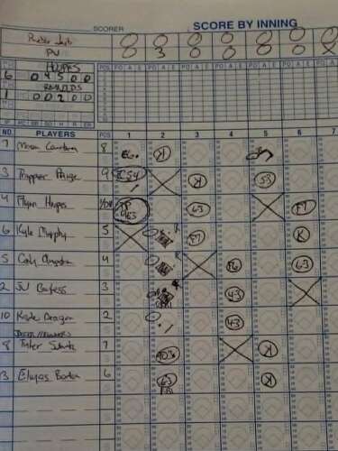 The art of the scorebook makes for a great game of baseball