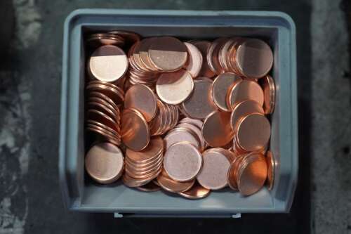 U.S. Mint in Philadelphia to press final penny as 1-cent coin gets canceled