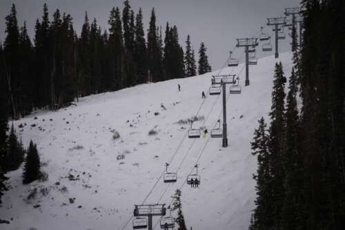 Visits to Colorado ski resorts collapsed in 2025-26 with the steepest annual decline in decades