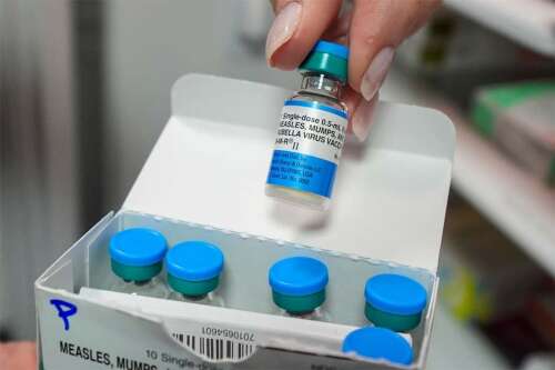 Unvaccinated child hospitalized is state’s 17th measles case this year
