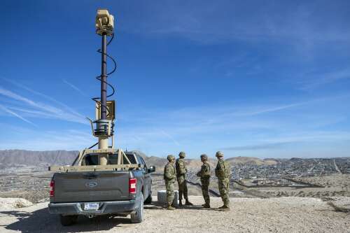 Troops begin detaining immigrants in national defense zone at border