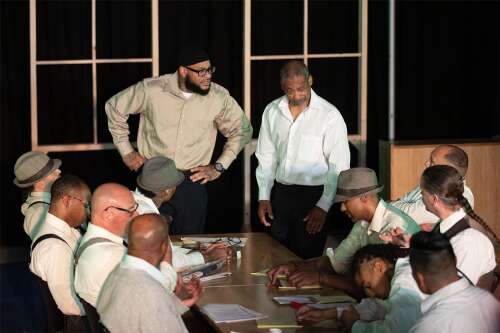 Prison theater performs courtroom drama ‘12 Angry Men’
