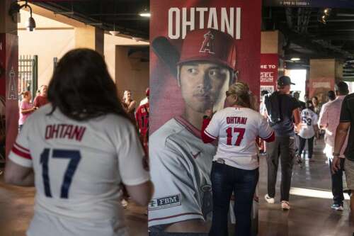 Angels star Shohei Ohtani finishes with the best-selling jersey in MLB this  season - Delta Optimist