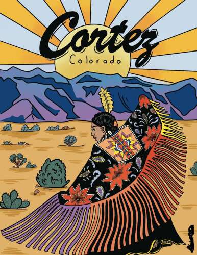 Coloring book on historic Cortez now available in town – The Journal