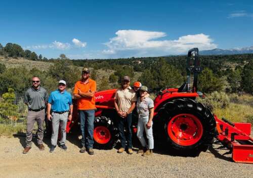 Hesperus farmer and veteran gifted a Kubota tractor through Geared to Give program