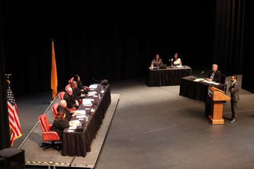New Mexico Supreme Court brings case to San Juan College in Rule of Law Program
