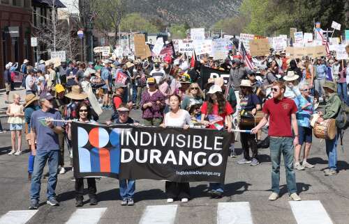 Third No Kings protest in Durango draws thousands