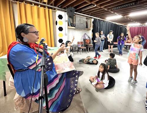 Photos: Celebrating literature, Native American culture and tortillas