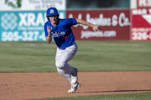 Dulins Dodgers National routs Albuquerque Baseball Academy