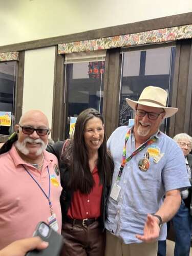 Rep. Teresa Leger Fernandez meets with San Juan County Democrats in Farmington
