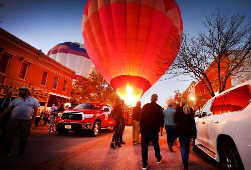 Photos: Hot air balloons light up downtown Durango