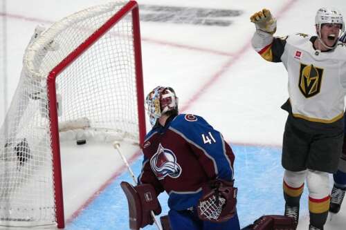 A 45-0-0 streak ends, and the Avalanche's scoring touch vanishes in Game 2