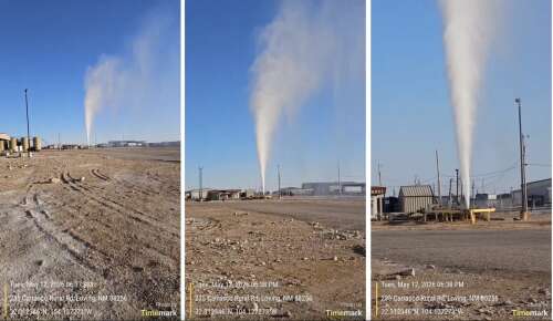 70-foot wastewater geyser reflects New Mexico’s latest oil field challenge