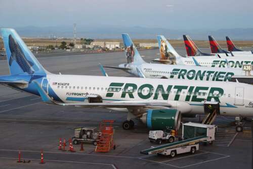 Frontier Airlines customers accuse company of hidden bag fees
