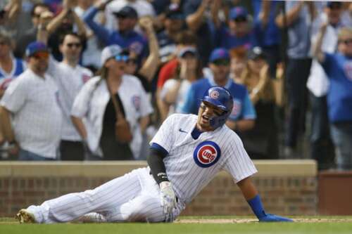 Wisdom hits go-ahead homer, playoff-hopeful Cubs beat Rockies 4-3 – The  Journal