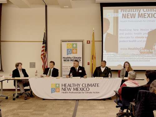One candidate for New Mexico governor attends climate-focused town hall