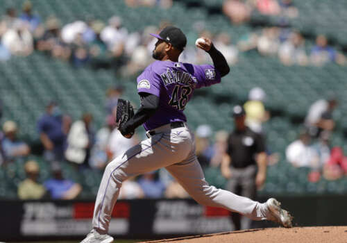 Story homers twice, Márquez dominates as Rockies top Mariners - The ...