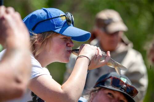 An endangered fish needed saving. The feds, high schoolers and a baseball team stepped in