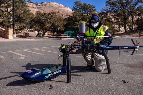Native company demonstrates drones for delivering essentials to remote locations - Vimarsana News