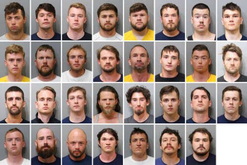 31 Patriot Front members arrested near Idaho pride event; 3 Coloradans charged