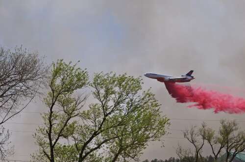 By the #s: the places firefighters dropped retardant during Hermits Peak-Calf Canyon Fire
