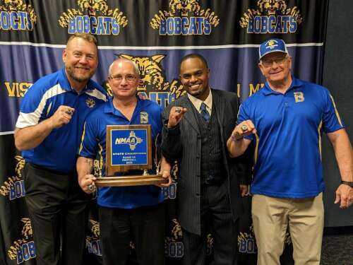 Bloomfield’s Tensay receives recognition from New Mexico Athletic Directors Association