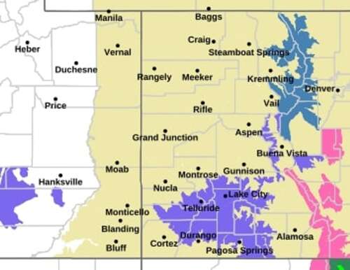 Winter Storm Hits Colorado; Texas Faces Severe Flooding