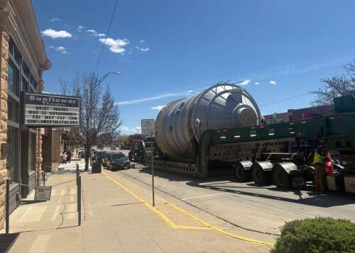 Mystery truck rolls through Cortez, briefly pausing traffic and ...