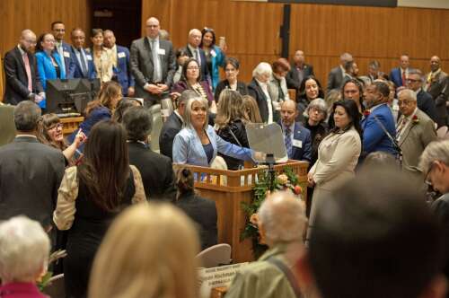 In final State of the State, N.M. Gov pitches collaboration (and universal child care)