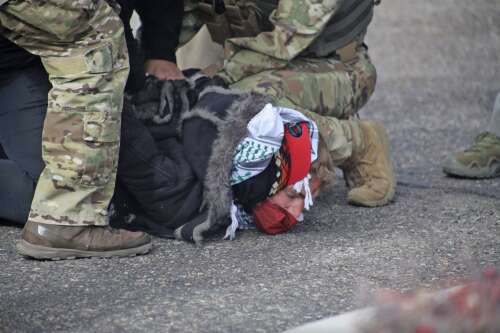 Protesters, ICE clash at Albuquerque DHS facility