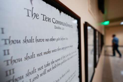 Court clears way for Louisiana law requiring Ten Commandments posters in classrooms