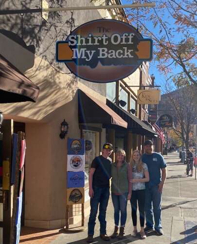 Honeymoon visit results in new ownership of Shirt Off my Back – The Journal