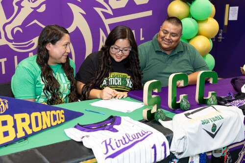 Trio of local graduates sign on to extend their athletic careers