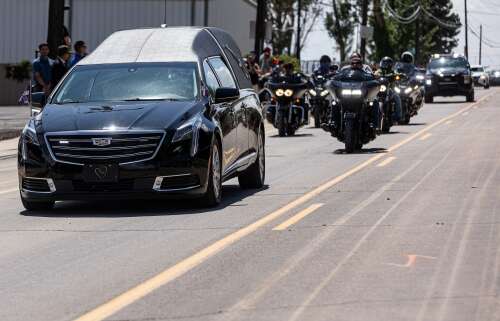 Slain Bloomfield Police officer comes home