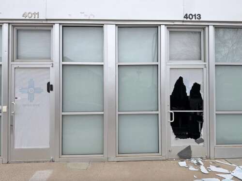 Police say the motivation for a break-in at the New Mexico Democratic Party headquarters is unclear