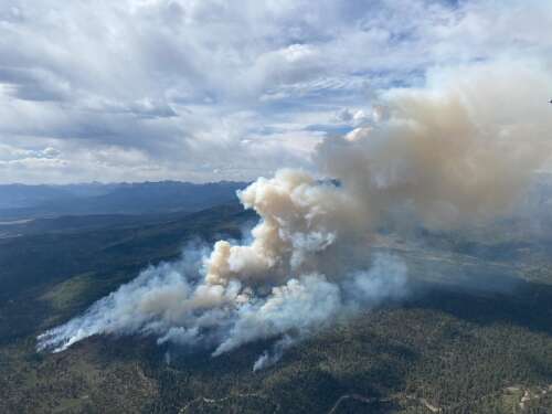 Wildfire near Pagosa Springs stagnates overnight, but red flag warning issued for Thursday - Vimarsana News