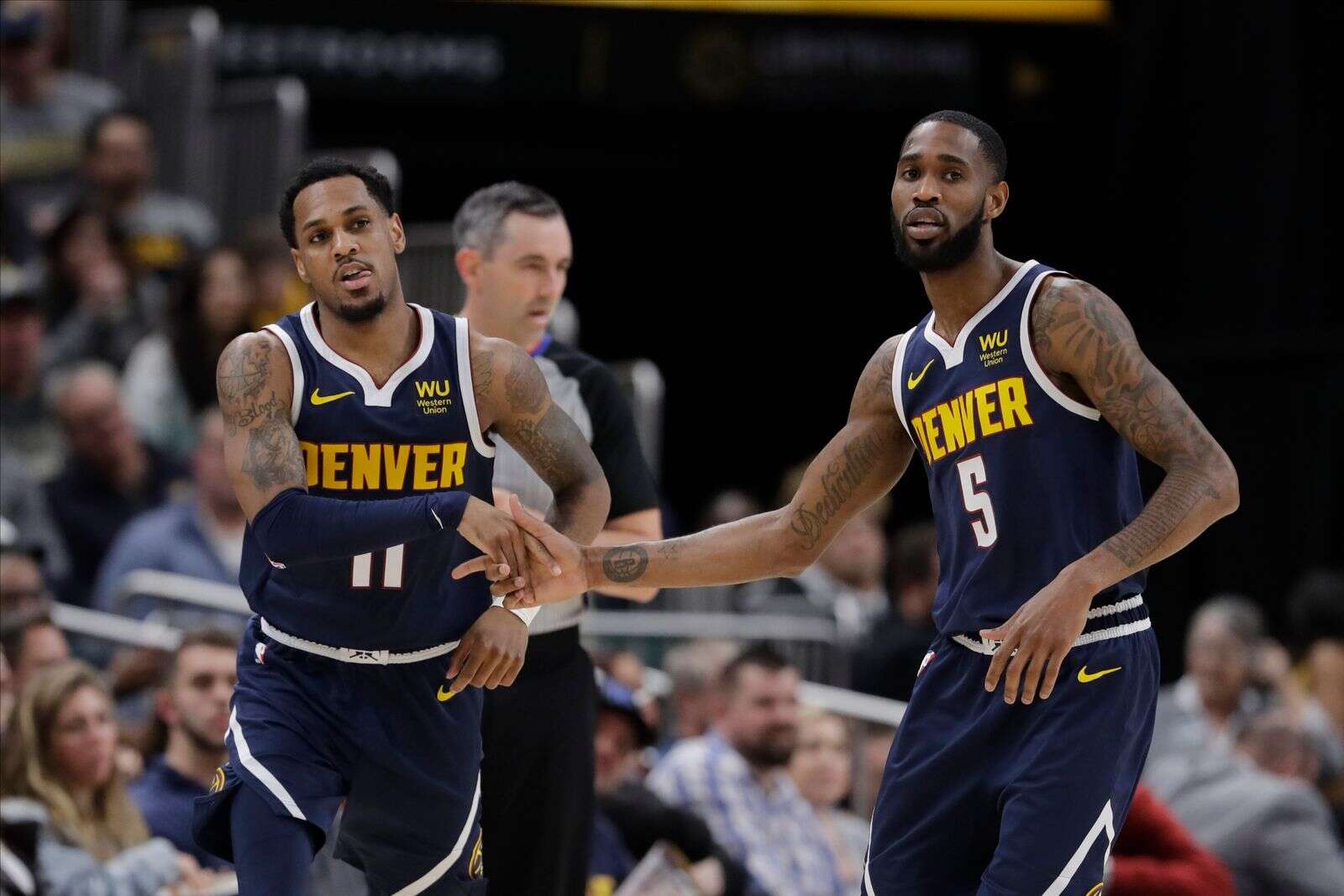 Nuggets shaking off team history, staking claim for first NBA