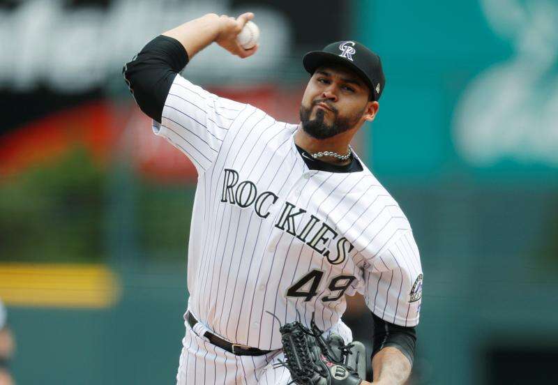 Rockies' Antonio Senzatela's tosses five scoreless innings, stays cool in  big-league debut – The Denver Post