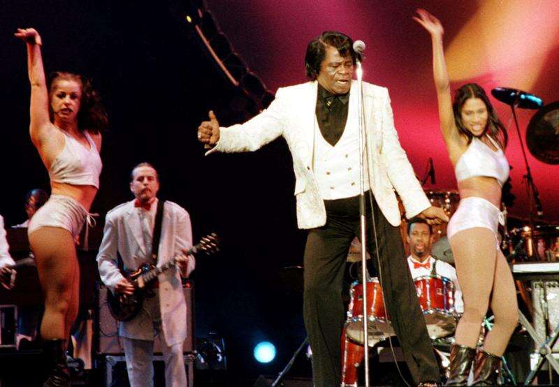 james brown dancing