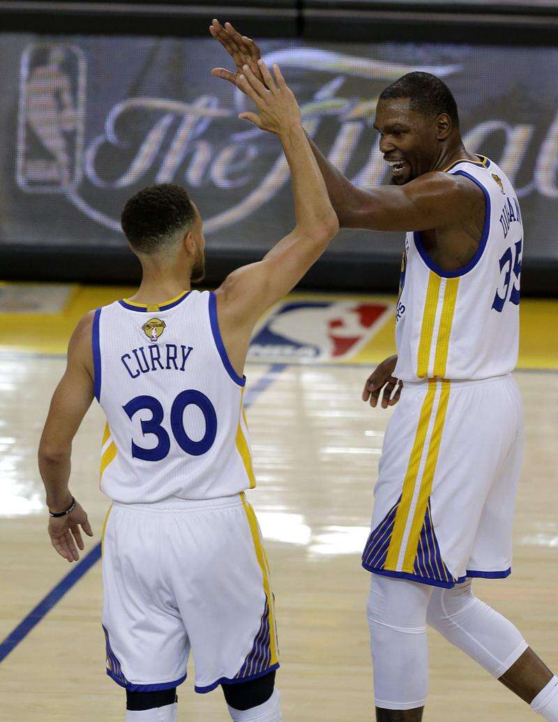 Kevin Durant makes his mark in Game 1 of NBA Finals for Warriors – The  Durango Herald