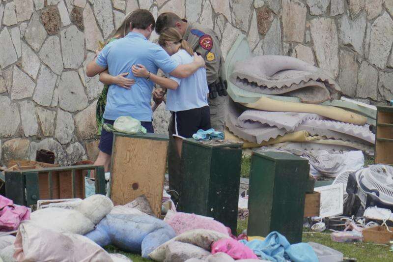Searchers in helicopters and on horseback scour Texas flood debris for the missing - The Journal