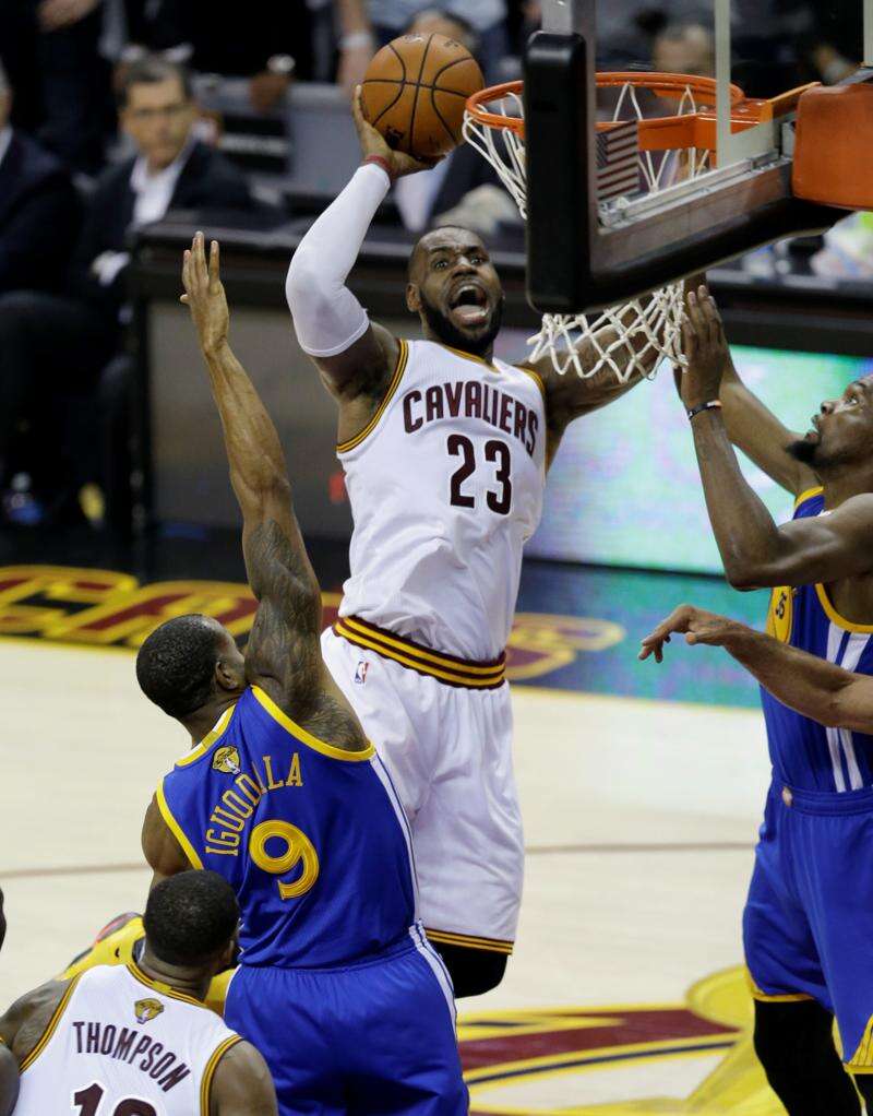 LeBron James sets NBA Finals triple-double record, keeps Cavaliers alive in  rout of Warrior – The Durango Herald