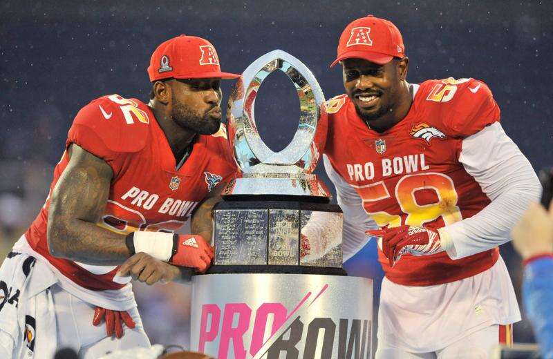 Broncos linebacker Von Miller wins MVP, sends AFC to Pro Bowl win