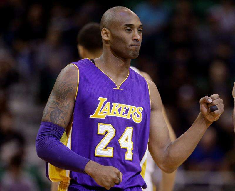 Kobe Bryant honored, has both his No. 8 and No. 24 jersey retired