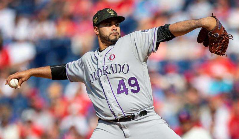 Phillies' Bryce Harper ejected after charging Rockies dugout - Sentinel  Colorado